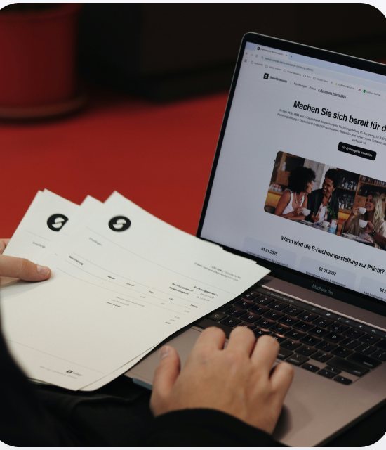 Finance team reconciling invoices in real time