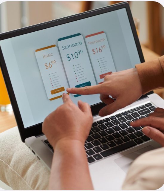 Subscription service activating plans on payment